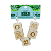 Oxbow Ox Blocks, bloc-en-bois-dentition: stimule la mastication naturelle.