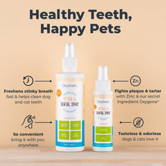 Oxyfresh-spray-haleine-chiens : solution pratique après les repas pour une haleine plus fraîche.