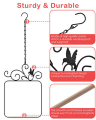 PACETAP balancier colibri sur branche: design unique pour extérieur