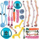 Pacific Pups Products – jouet corde chien moyen, tir à la corde durable pour mordilleurs.