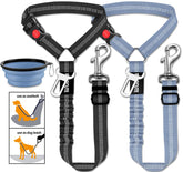 Paercute ceinture chien – ensemble 3 pièces pour trajet sûr et confortable.