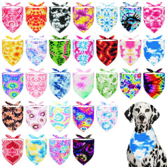 Bandana Pai Sence pour chien Tie-Dye XXL, look audacieux lors des promenades.