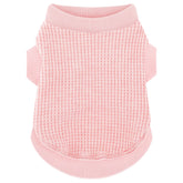 Paiaite haut chien rose xs: confort doux pour chiot lors des promenades fraîches.