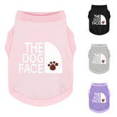 Paiaite tee-shirt chien rose visage-de-chien-imprime pour un look ludique en balade