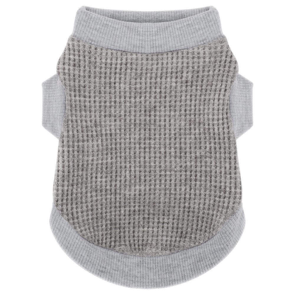 Paiaite t-shirt chien petit gris vue dos, extensible pour enfilage facile.