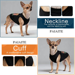 Graphisme sur gilet noir, ajoutant du style à chaque balade