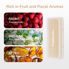 PalNests bloc aromathérapie tropical-floral pour une litière plus fraîche.