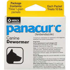 Panacur C Canine Dewormer : granulés à mélanger facilement à la nourriture