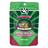 Emballage Pangea Gecko Diet Watermelon 2oz, prêt à l'emploi.