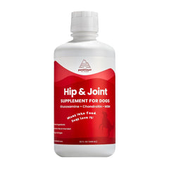 Paramount Pet Health bouteille glucosamine liquide pour chien, favorise mobilité et articulation.