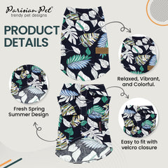 Parisian Pet fermeture Velcro facilite l habillage rapide du chien.