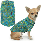 Le tee-shirt tribal Parisian Pet avec motif coloré pour chien, idéal pour sorties estivales.