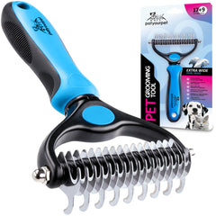 Pat Your Pet, face à 9 dents, démêlage en douceur du pelage épais.