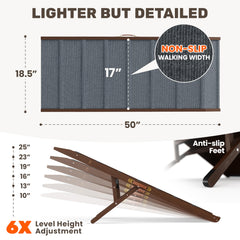 PATHOSIO PETS LITE rampe pour chien, assemblage rapide et sans outil.