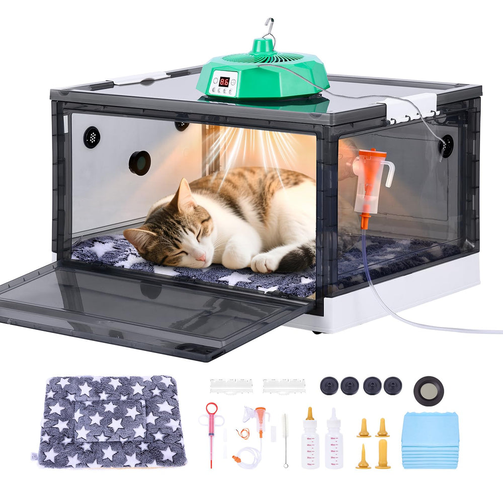 PAULOZYN incubateur chiots avec chauffage assurant chaleur constante.