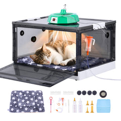 PAULOZYN incubateur chiots avec chauffage assurant chaleur constante.