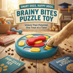 Paw-FECT Piece: système 360° et sliders offrant un défi mental varié.