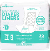 Paw Inspired couche-liner antifuite protège les couches lavables du chien.