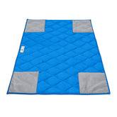 Paw Inspired PopCorner – liner de cage bleu, surface absorbante et hygiénique.
