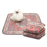 Paw Inspired tapis chien design persan 36x36 pouces, élégant et pratique pour propreté