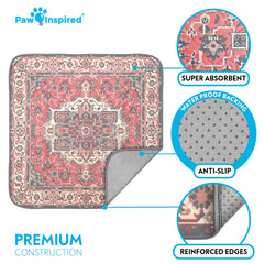 Paw Inspired tapis à usages multiples protège meubles et sols des accidents