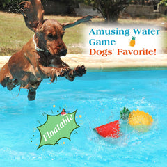 Jouet Pawaboo dentition ananas glace pour chiots, stimulant et divertissant