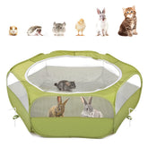 Pawaboo parc petits animaux tente zippee: accès rapide et nettoyage facilité.