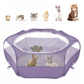 Pawaboo playpen pour petits animaux en extérieur, espace sûr et rapide à installer.