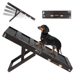 Rampe Pawaboo pour chien sur canapé pliable et pratique.