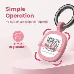 Coordonnées d’urgence sur tag Pawaii pour aide rapide