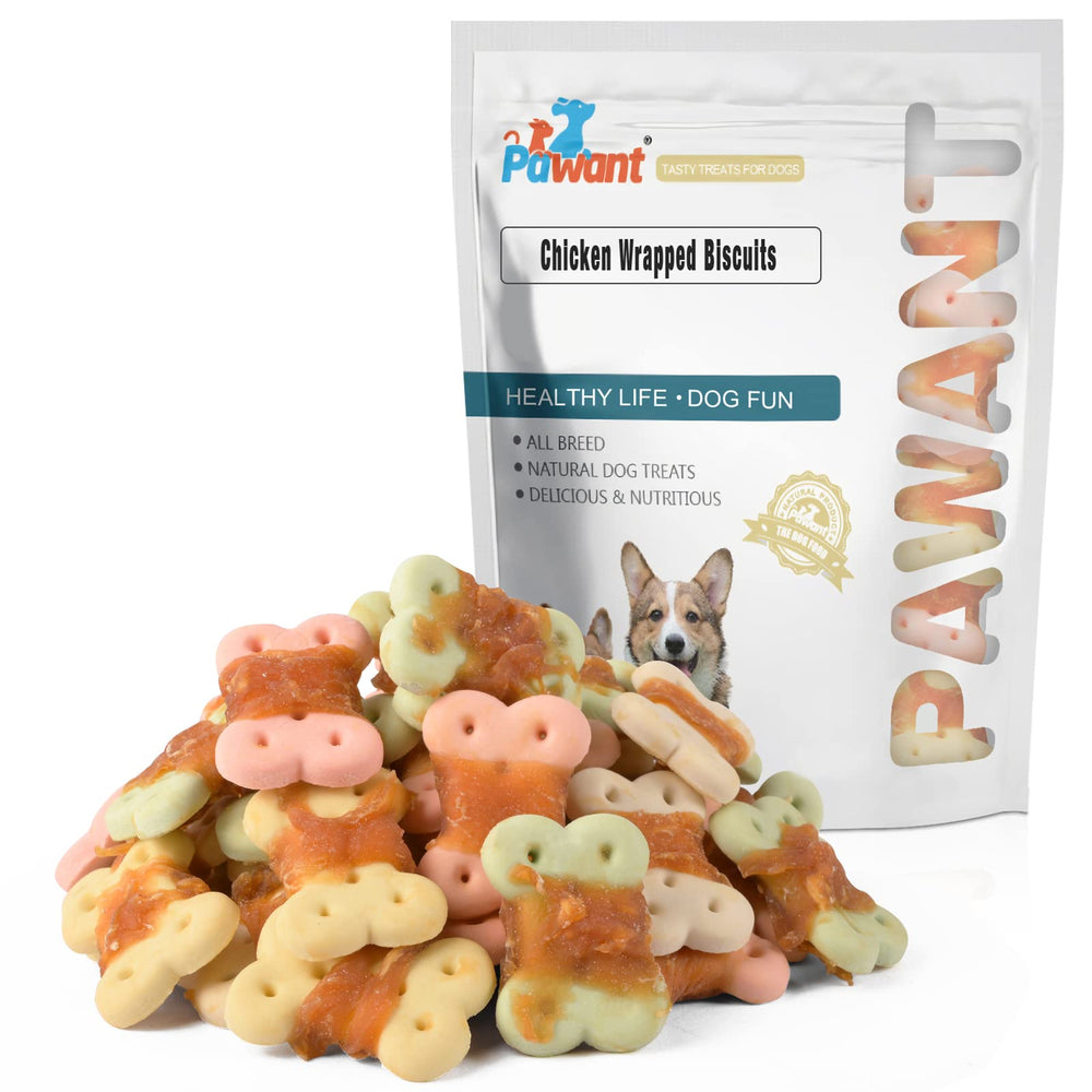 Pawant: biscuits au poulet pour petit chien, récompense idéale lors de l'entraînement.