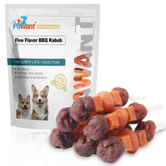 Friandises Pawant, brochettes saveurs multi-ingredients, récompense gourmande pour entraînement canin.