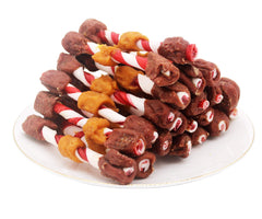 Friandises Pawant: brochettes triple saveur prêtes à l’entraînement, récompense irrésistible.