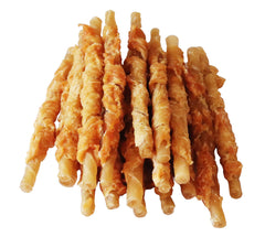 Pawant os poulet enroulé pour chiens, friandise naturelle idéale pour l'entraînement.