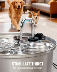Pawccoli filtration multiples, eau plus fraîche grâce à la filtration avancée.