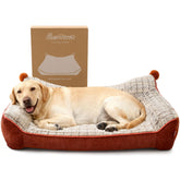 Pawccoli lit orthopédique pour chien, mousse en forme d'oeuf, soutien équilibré.
