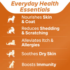PAWFECTCHEW friandises saumon, chien adore, soutien peau saine et pelage brillant.