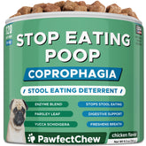 PAWFECTCHEW No Poo Chews: dissuasion coprophagie pour chiens