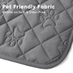 PAWFINITY tissu quilté – douceur et confort, parfait pour des siestes calmes.