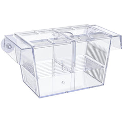 Pawfly boîte-élevage en acrylique pour aquarium, vue claire sur les alevins