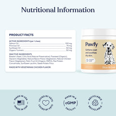 Pawfy Chews : confort des pattes et réduction du léchage