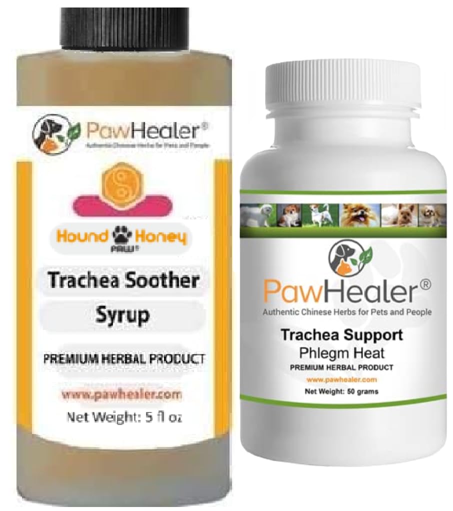 PawHealer sirop trachee 5 oz, parfum herbace prêt à l’emploi.