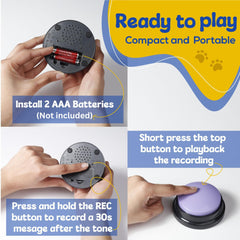 PAWHUGS clicker-dressage-chien accélère l'apprentissage avec précision.