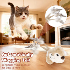 Pawingcat Oiseau Interactif, sons criants amusent votre chat.