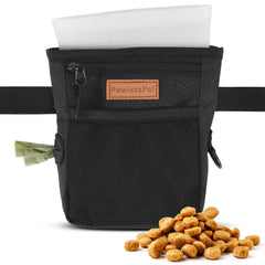 PawistaPal poche friandises chien une-main, récompense rapide pendant l'entraînement.
