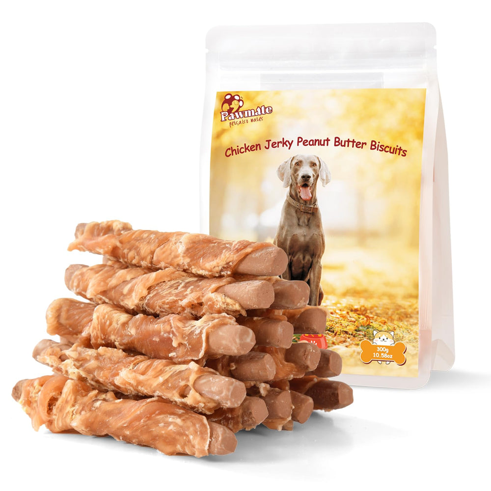 Pawmate baton poulet-beurre-arachide: récompense facile pendant l'entraînement.