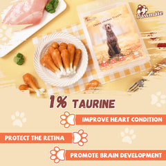 Pawmate: soutien articulations grâce glucosamine-chondroïtine, potentiel confort pour l'activité.
