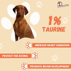 Pawmate protéine-élevée poulet-cod: soutien potentiel pour chiens actifs.