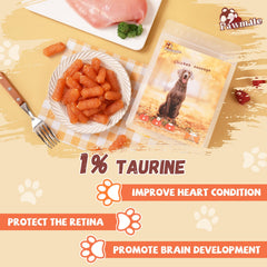 Pawmate Saucisses Poulet soutien articulations — glucosamine et chondroïtine pour une mobilité