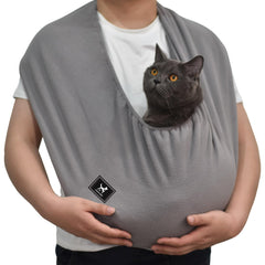 PAWPUBBY sling-chat-polaire-douce: confort chaleureux pour des câlins à la maison.